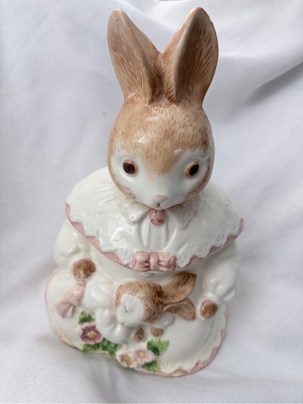 Vintage Lefton Miss Priss Bunny Cookie Jar